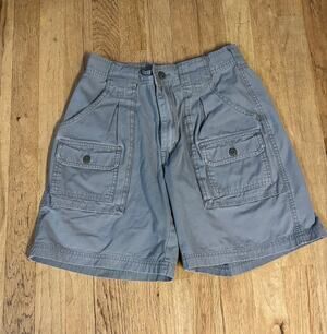 Women’s Cabela's 7-Pocket Hiker Cargo Utility Shorts Cargo Olive Green, size 6